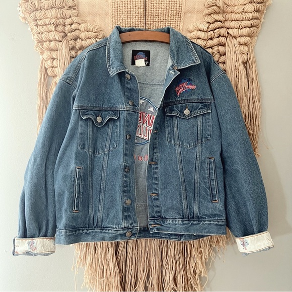 Vintage Other - Vintage 90’s Planet Hollywood Denim Jacket